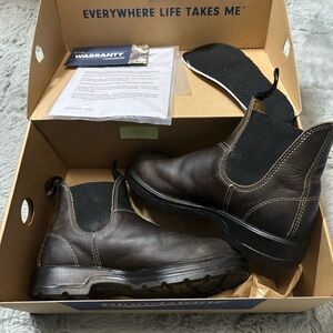 Blundstone Dark Brown Leather Booties